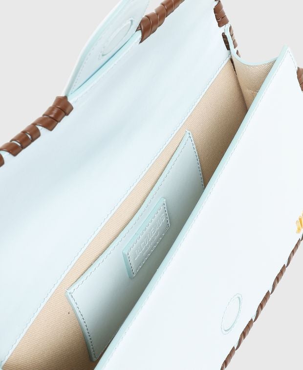 Jacquemus Leather shoulder bag Le Bambino