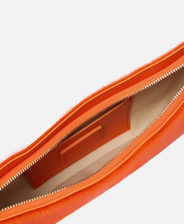 Jacquemus Leather shoulder bag Le Bisou