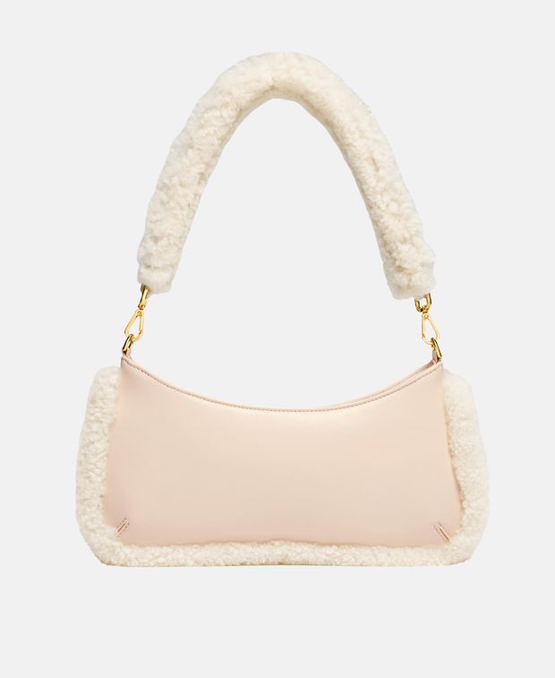 Jacquemus Leather shoulder bag Le Bisou Doux