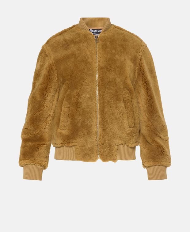 Jacquemus Lamb's leather leather jacket