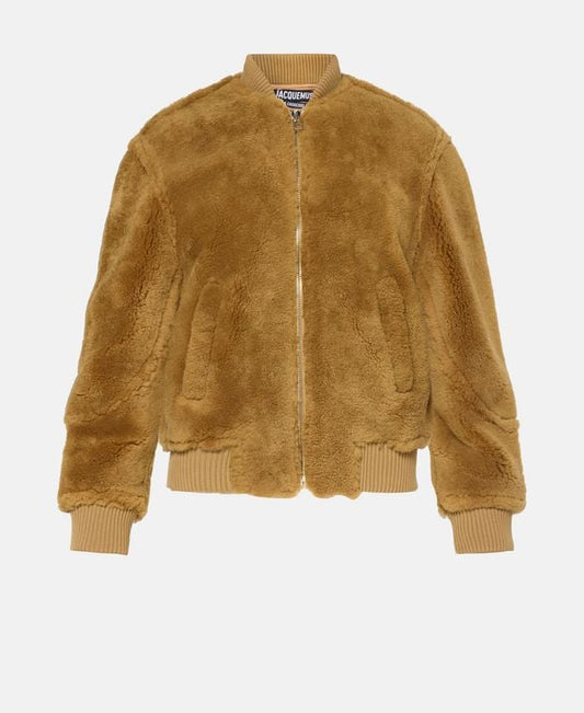 Jacquemus Lamb's leather leather jacket