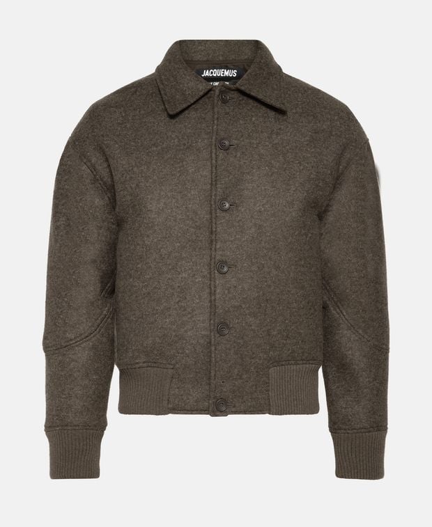 Jacquemus Wool-blend bomber jacket
