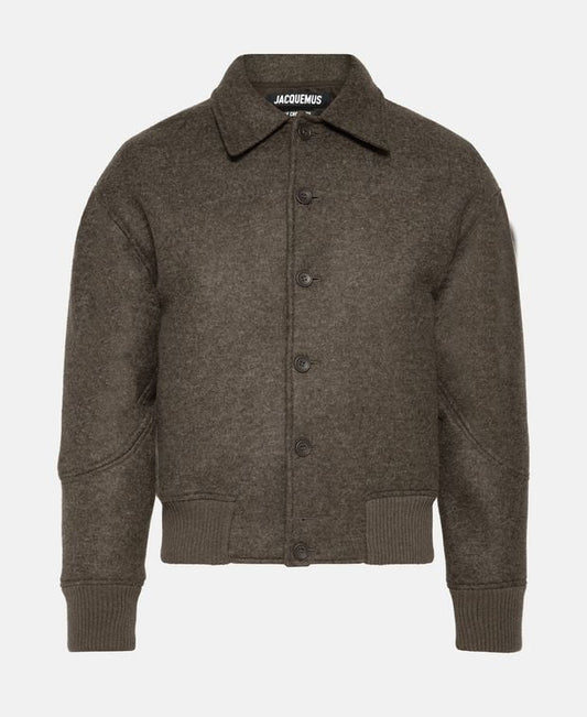 Jacquemus Wool-blend bomber jacket