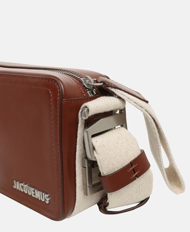 Jacquemus Leather cross body bag Le Cureda