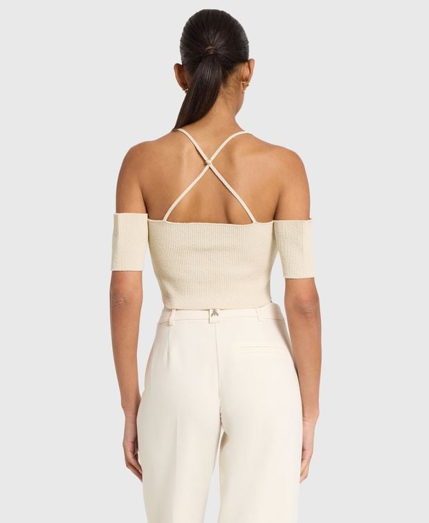 Jacquemus Carmen top Le Haut Soleil
