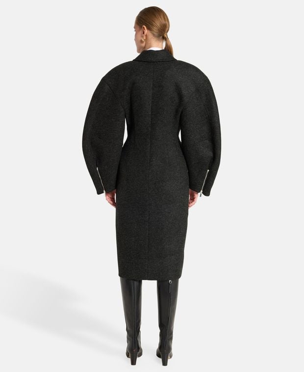 Jacquemus Wool-blend coat Le Croissant