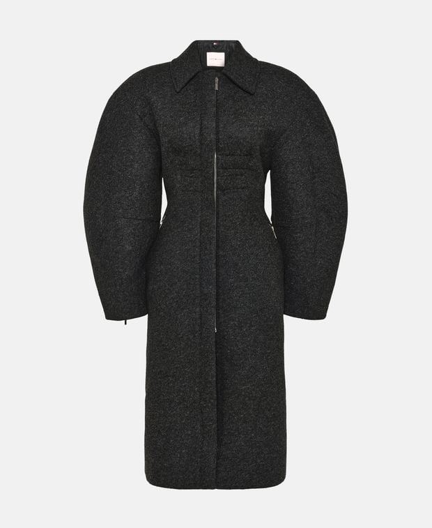 Jacquemus Wool-blend coat Le Croissant