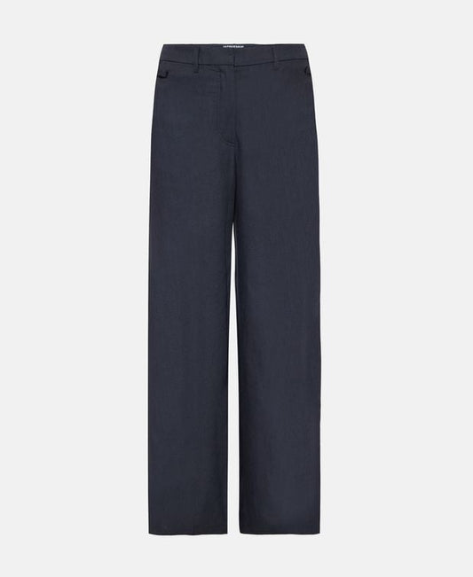 Jacquemus Linen-blend trousers Marino