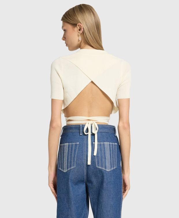 Jacquemus Wrap top