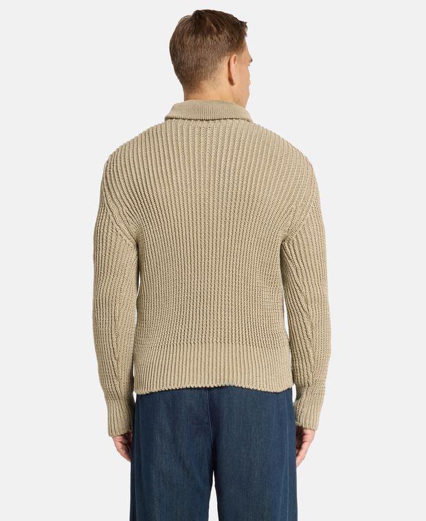 Jacquemus Linen troyer Le Pull Ble