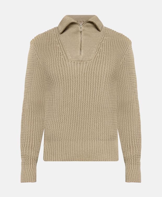 Jacquemus Linen troyer Le Pull Ble