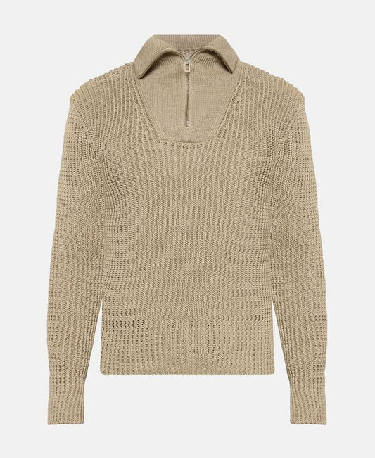 Jacquemus Linen troyer Le Pull Ble
