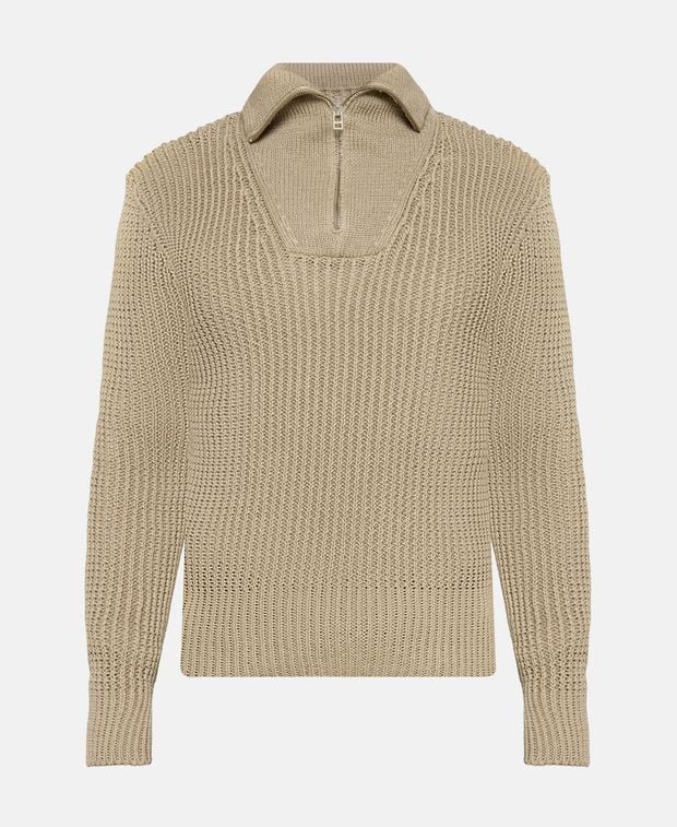 Jacquemus Linen troyer Le Pull Ble