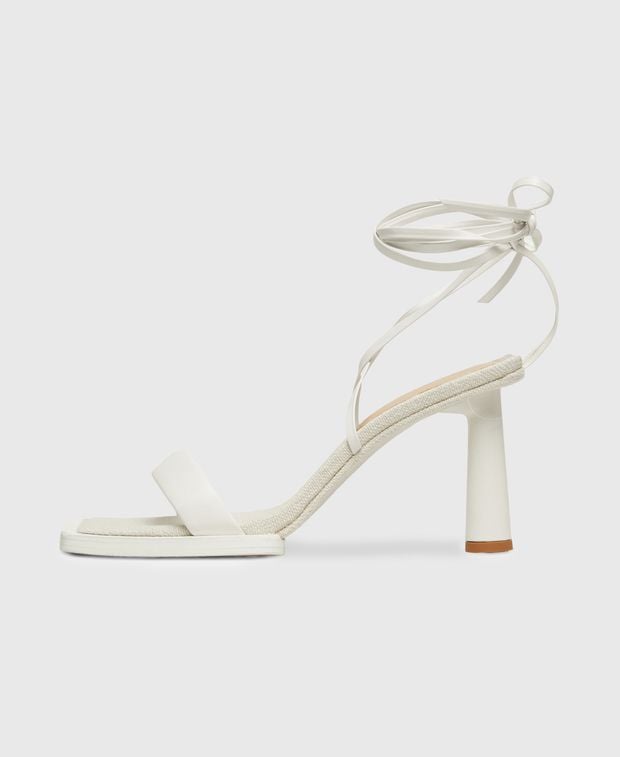 Jacquemus Sandals with calf lacing Les carre rond