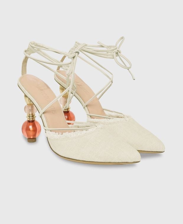 Jacquemus Pumps with calf lacing Portofino