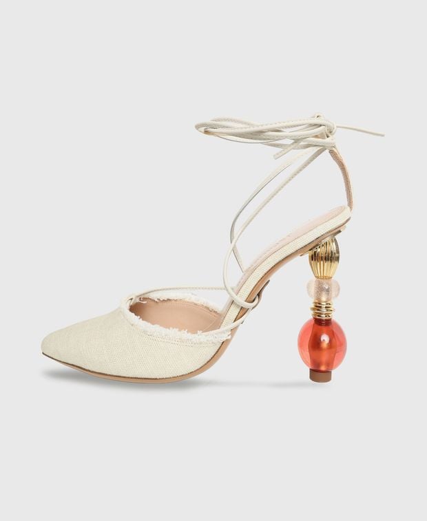 Jacquemus Pumps with calf lacing Portofino