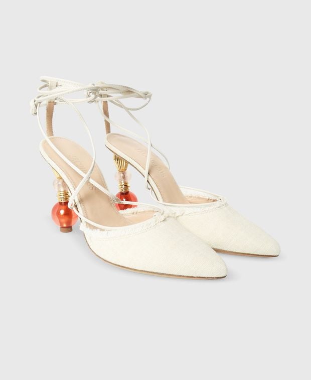 Jacquemus Pumps with calf lacing Portofino