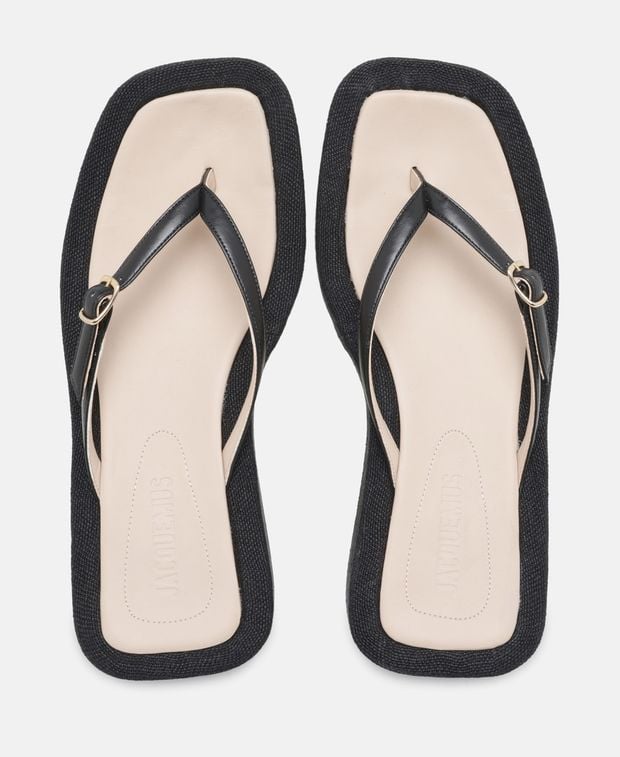 Jacquemus Wedge sandals Les Tatanes Lin