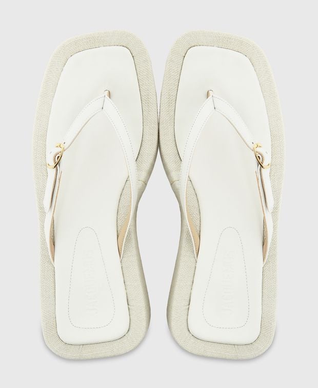 Jacquemus Wedge sandals Les Tatanes Lin