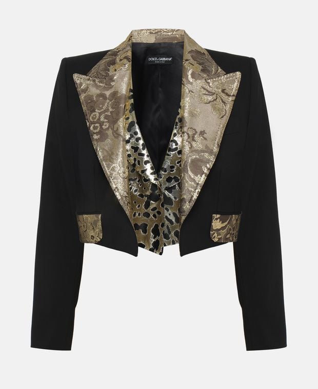 Dolce & Gabbana Wool-blend blazer Fubei
