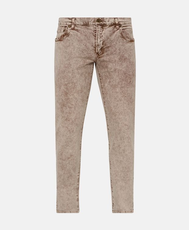 Dolce & Gabbana Straight leg jeans Tortora