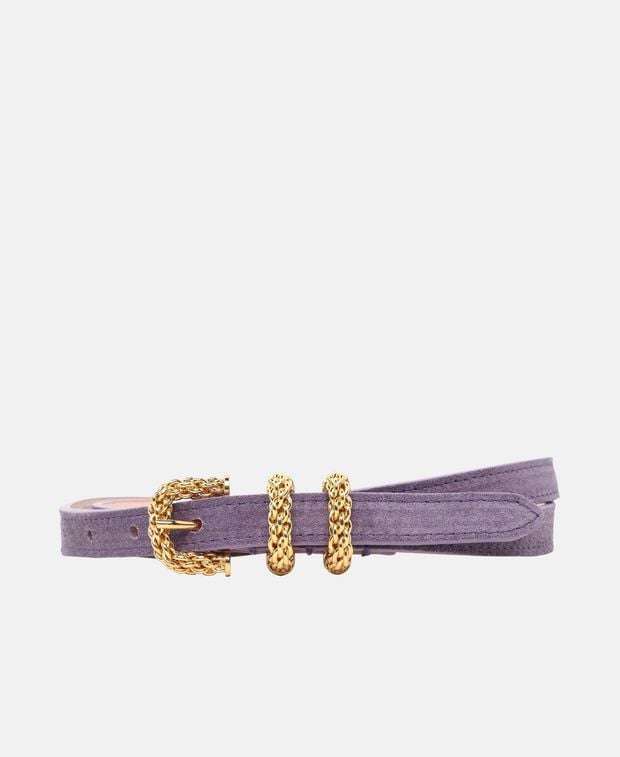 By Far Leather belt Kat