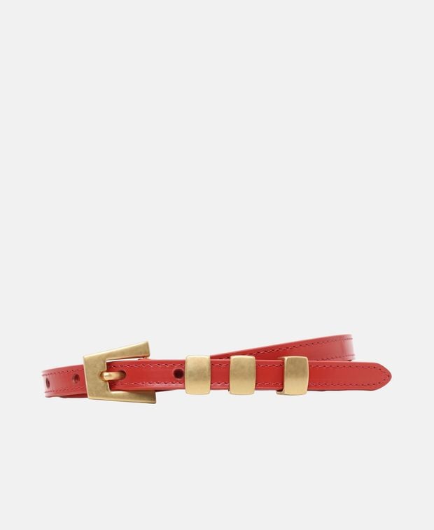 By Far Leather belt