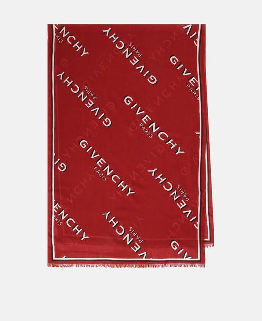 Givenchy Silk-blend scarf
