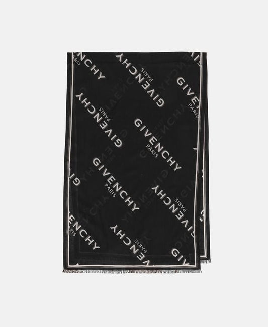 Givenchy Silk-blend scarf