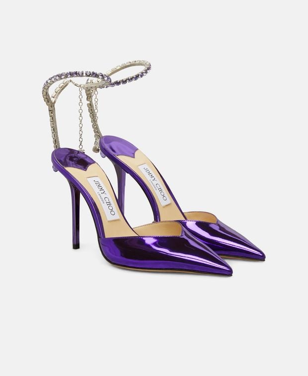 Jimmy Choo Ankle strap pump Saeda 100