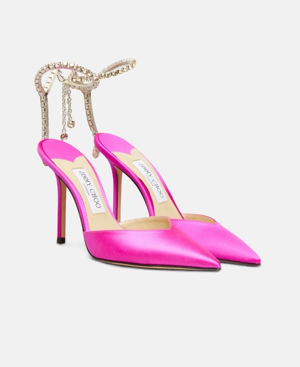 Jimmy Choo Ankle strap pump Saeda 100