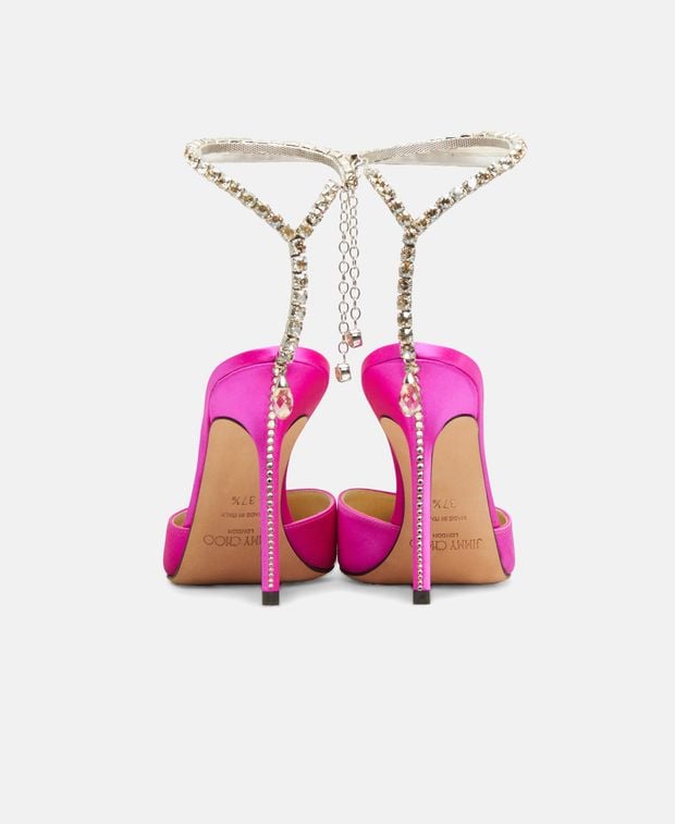 Jimmy Choo Ankle strap pump Saeda 100