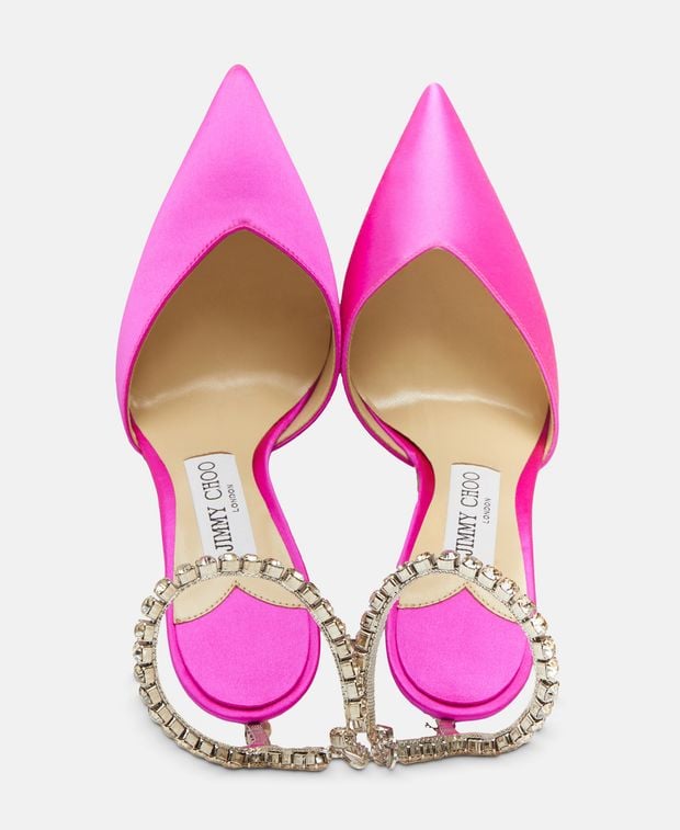 Jimmy Choo Ankle strap pump Saeda 100