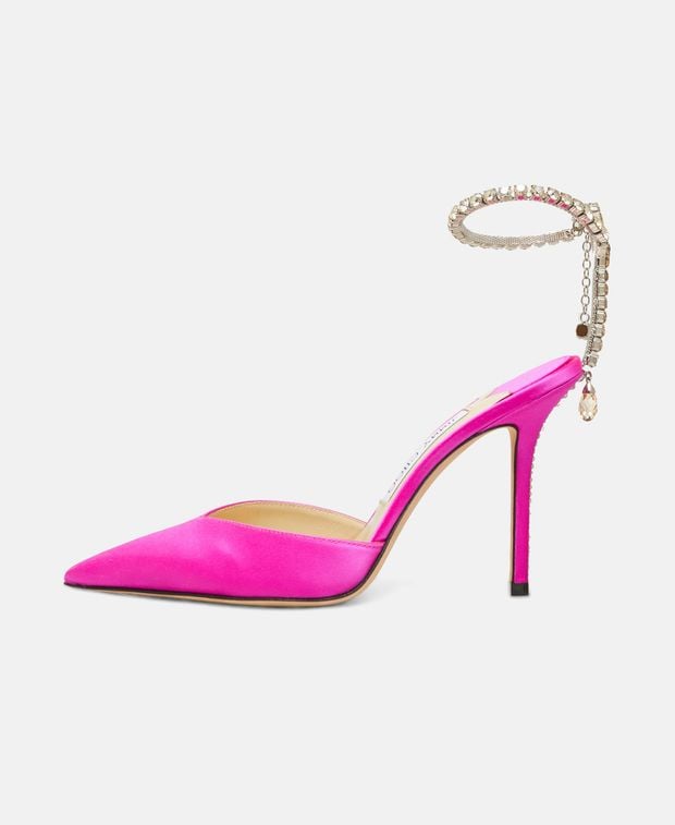 Jimmy Choo Ankle strap pump Saeda 100