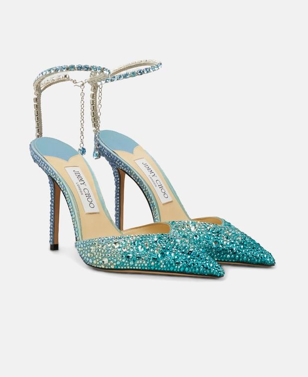 Jimmy Choo Ankle strap pump Saeda 100