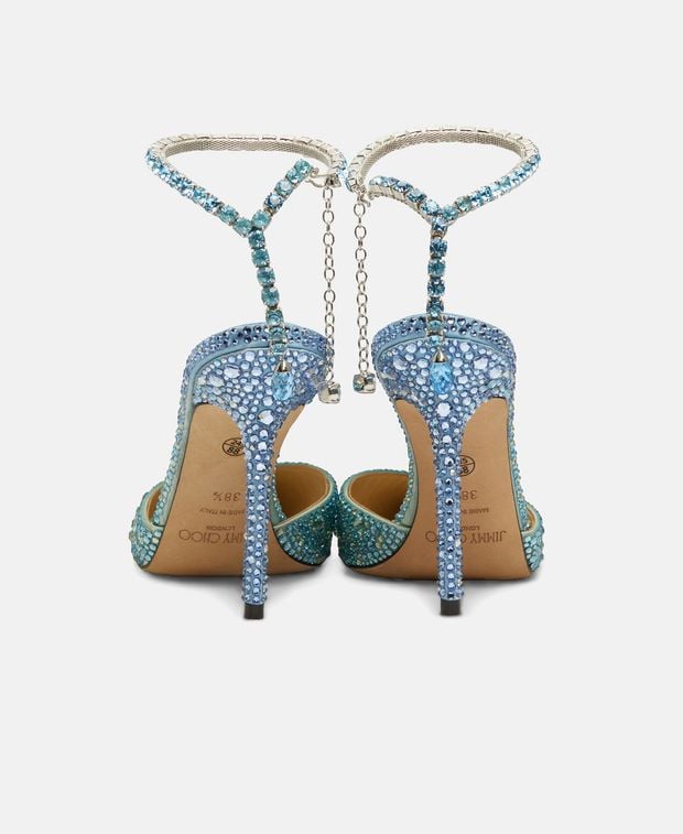 Jimmy Choo Ankle strap pump Saeda 100