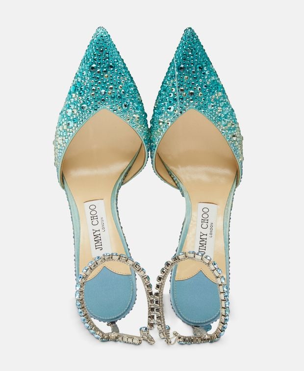 Jimmy Choo Ankle strap pump Saeda 100