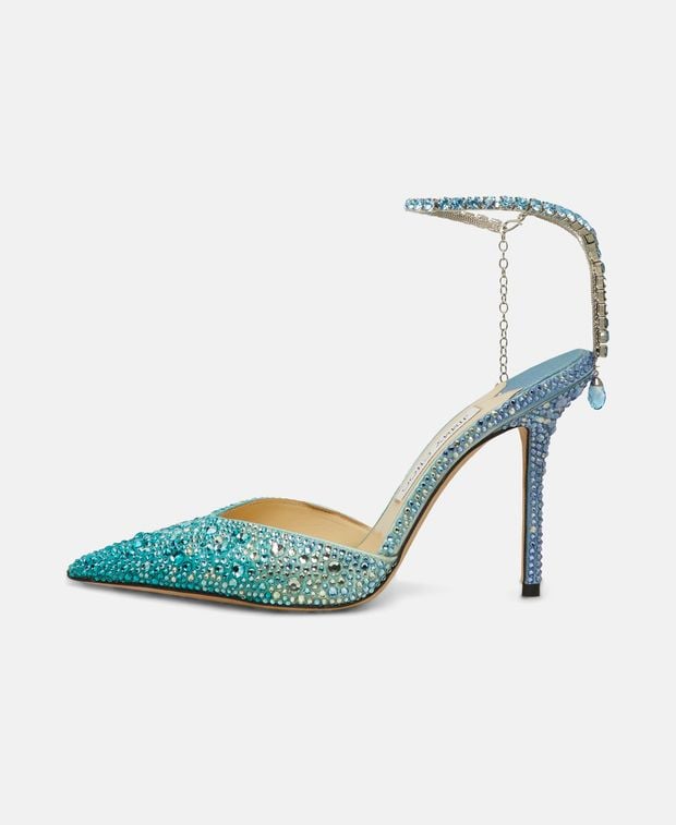 Jimmy Choo Ankle strap pump Saeda 100