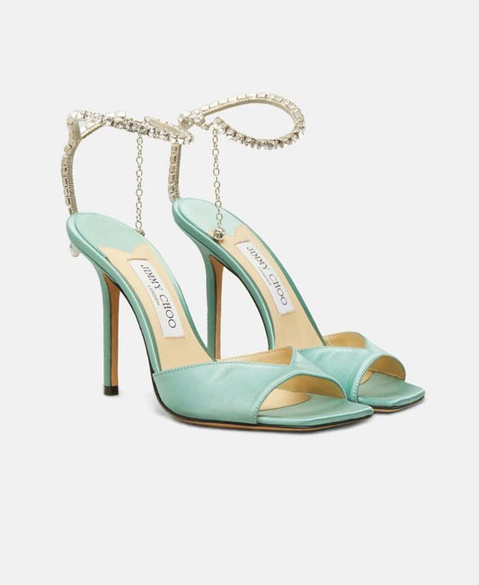 Jimmy Choo Ankle strap sandals Saeda 100