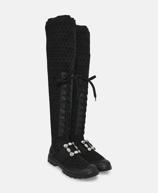 Roger Vivier Over-the-knee boots Buck sock