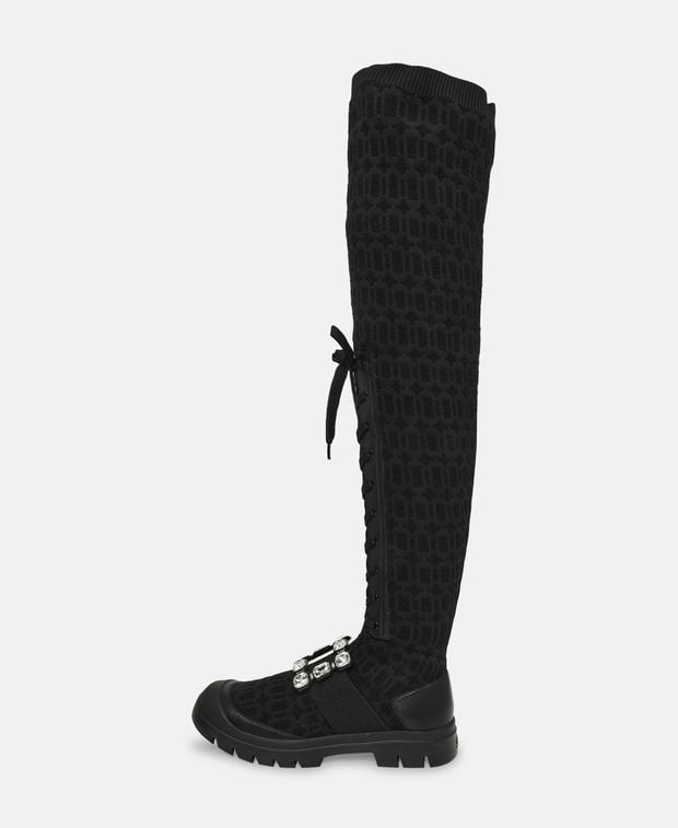 Roger Vivier Over-the-knee boots Buck sock