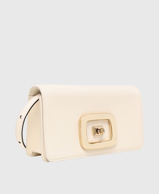 Roger Vivier Leather cross body bag Choc