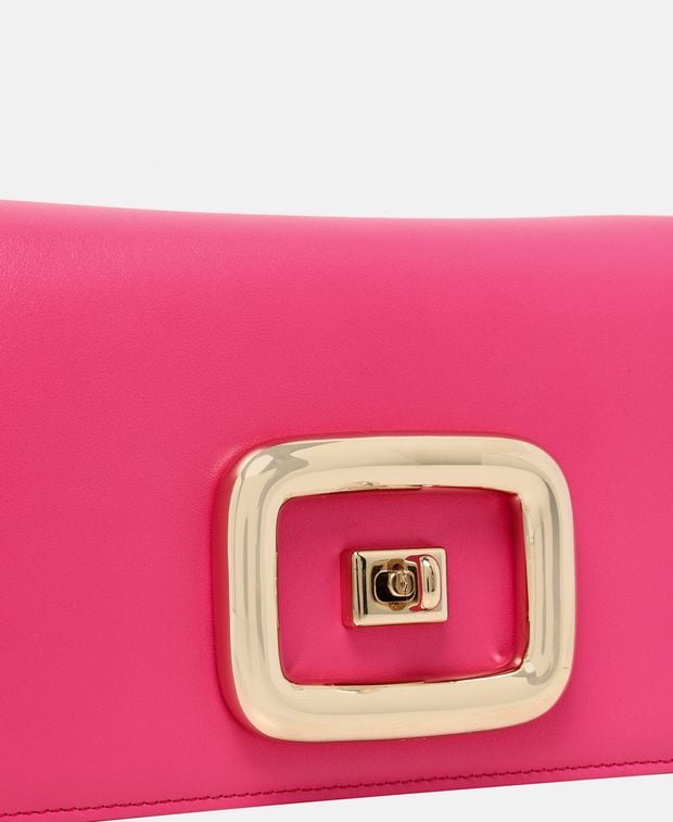 Roger Vivier Leather cross body bag Choc