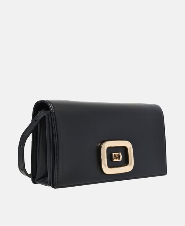 Roger Vivier Leather cross body bag Choc