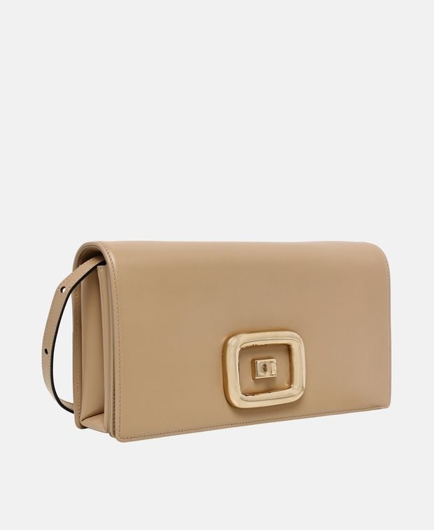 Roger Vivier Leather cross body bag Choc