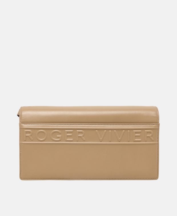 Roger Vivier Leather cross body bag Choc