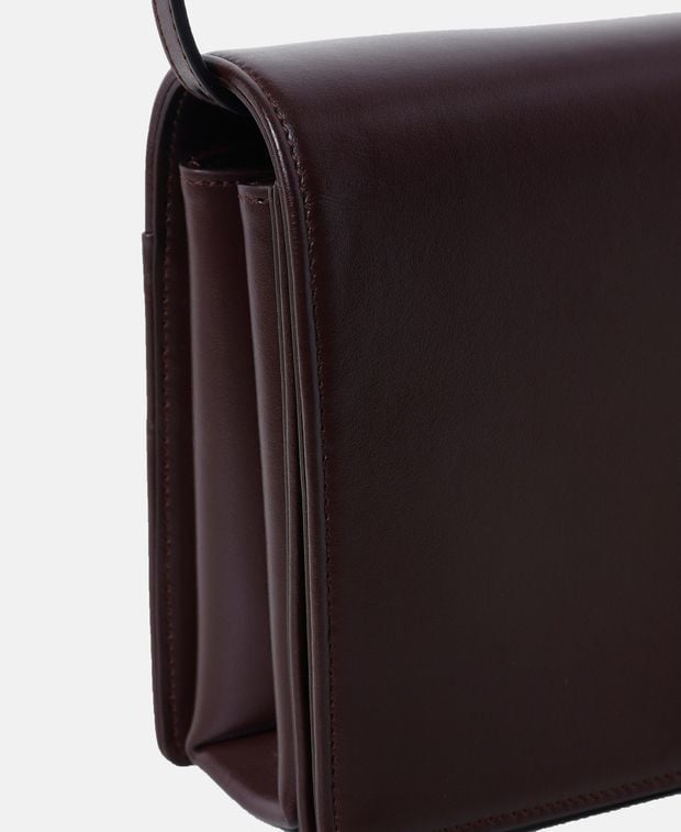 Roger Vivier Leather cross body bag Choc