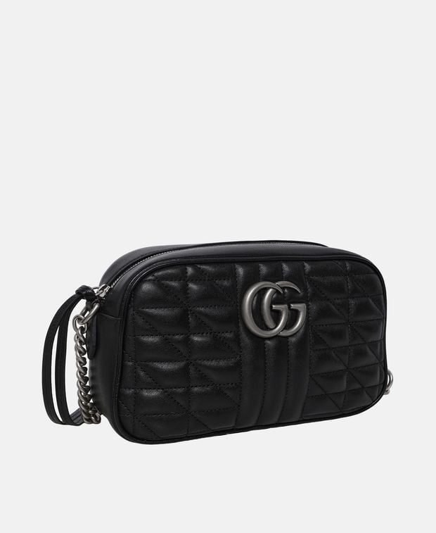 Gucci Leather cross body bag Gg Marmount