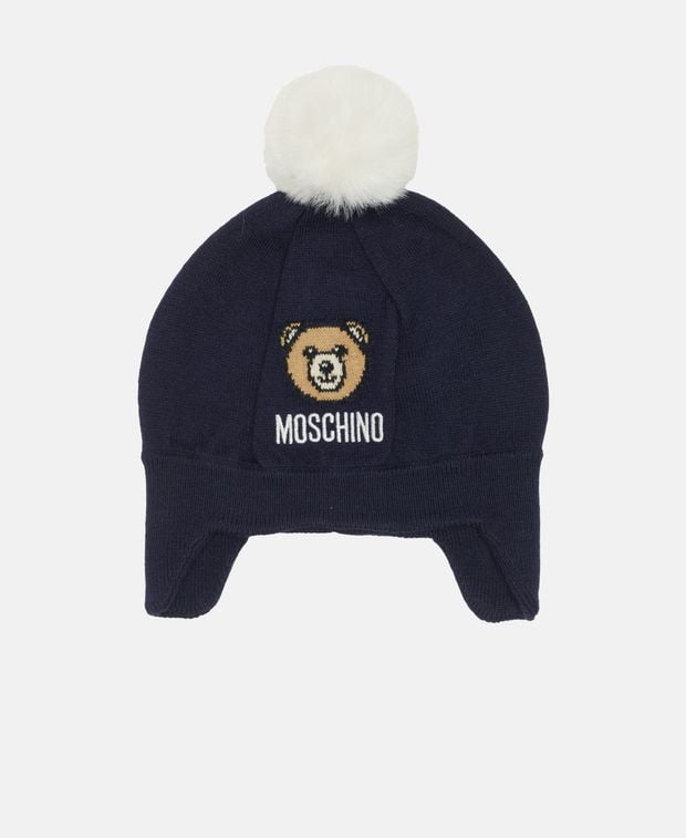 Moschino Wool-blend beanie