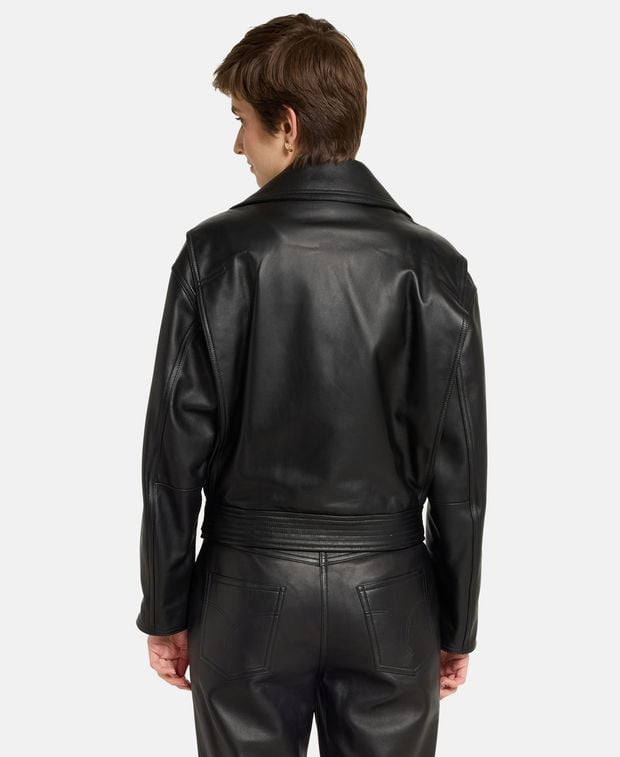 Versace Lamb's leather jacket